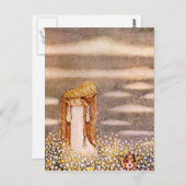 "プリンセスツブスター" John Bauer Water color ポストカード (正面/裏面)