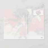 プリンセスティアナのクリスマスカード – 猫/子猫 シーズンポストカード (裏面)