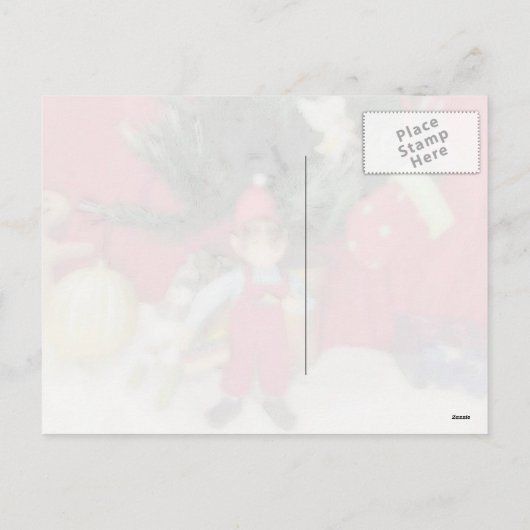 プリンセスティアナのクリスマスカード – 猫/子猫 シーズンポストカード (裏面)