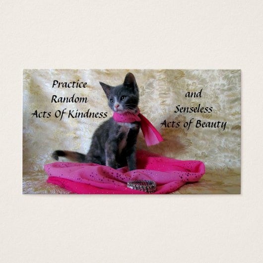 プリンセスティアナの無作為な親切カード (正面)