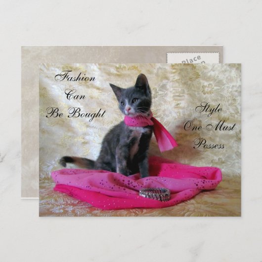 プリンセスティアナの生きる言葉 ポストカード (正面/裏面)