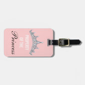 プリンセスティアラ荷物タグのプロパティ ラゲッジタグ (正面横)