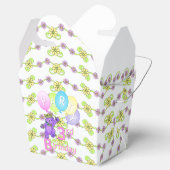 プリンセステディベア3rd誕生日パーティー カスタム フェイバーボックス (オープン)