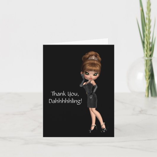 プリンセスディーバサンキューカード サンキューカード (正面)