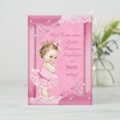 プリンセストゥツベビー2ndバースデーレースフェイクに 招待状 (スタンド正面)