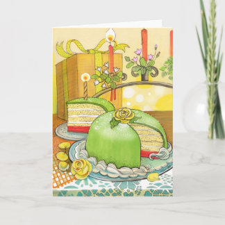 プリンセストルテ誕生日カードバイクリスティナシラボ カード