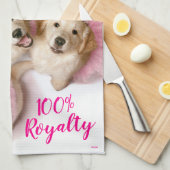 プリンセスドッグズインティアラス キッチンタオル (四つ折り)