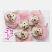 プリンセスドッグズインティアラス キッチンタオル (横)