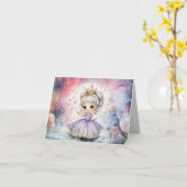 プリンセスドリームズ誕生日カード カード (黄色い花)