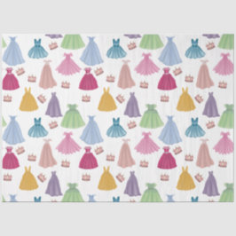 プリンセスドレスフェアリータレ小さな女の子パターン 薄葉紙