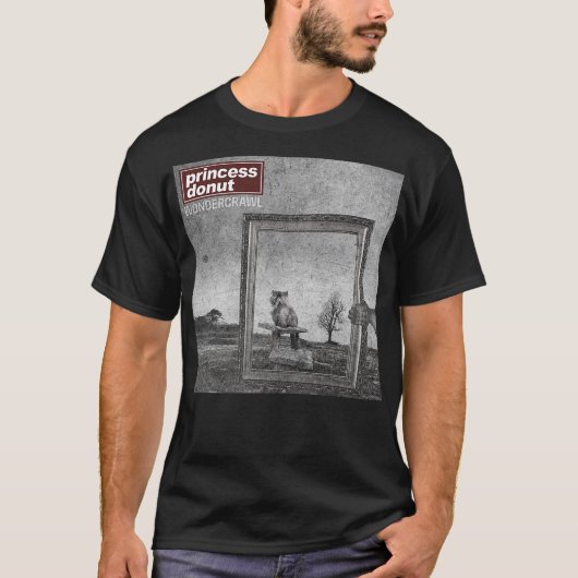 プリンセスドーナツによるWondercrawl Tシャツ (正面)