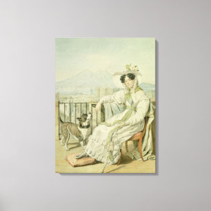 プリンセスナタリアゴリツィンポートレート, 1822-26 キャンバスプリント
