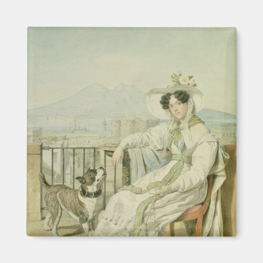 プリンセスナタリアゴリツィンポートレート, 1822-26 マグネット (正面)