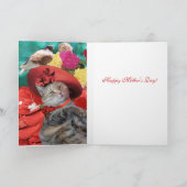 プリンセスネコと赤帽子とハトの母の日 カード (内部)