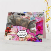 プリンセスネコのジレンマ カード (黄色い花)