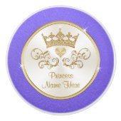 プリンセスノブテーマドベッドルーム用プリンセスノブ セラミックノブ (正面)