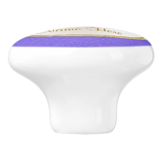 プリンセスノブテーマドベッドルーム用プリンセスノブ セラミックノブ (側面)