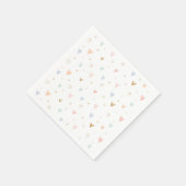 プリンセスハートガールバースデーパーティー スタンダードカクテルナプキン (角)