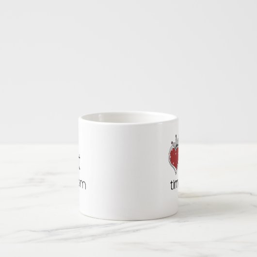 プリンセスハート第1回ママのギフト エスプレッソカップ (正面)