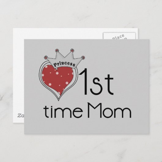 プリンセスハート第1回母Tシャツとギフト ポストカード (正面/裏面)