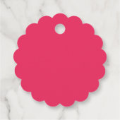 プリンセスバウンスバウンスハウスバースデーパーティー フェイバータグ (裏面)