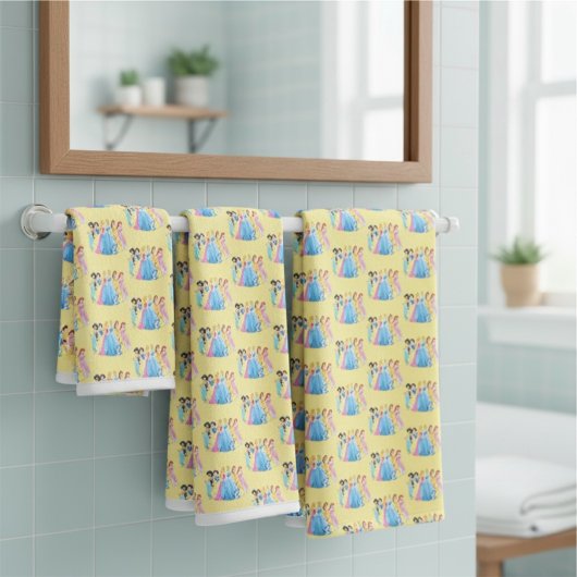 プリンセスバスタオルセット バスタオルセット