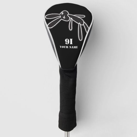 プリンセスバニー ゴルフヘッドカバー (正面)