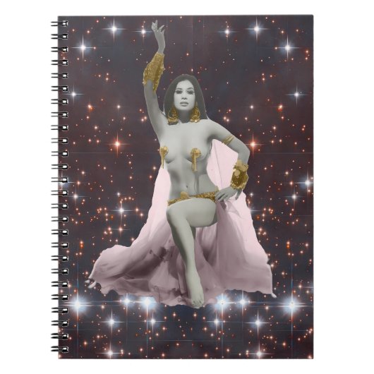 プリンセスバヌコズミックベリーダンサー ノートブック (正面)