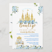 プリンセスバプテスマ招待状バウティゾ招待状 招待状 (正面/裏面)