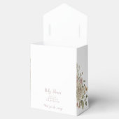 プリンセスバラ金ゴールドベビーシャワーありがとう フェイバーボックス (オープン)