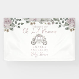 プリンセスバラ金ゴールドベビーシャワーウェルカム 横断幕