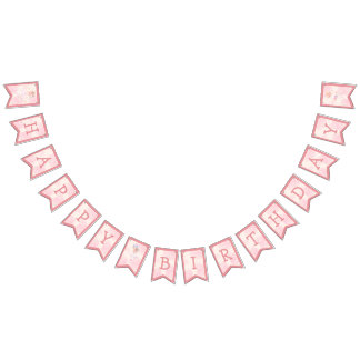 プリンセスバレリーナバースデーパーティーバナー バンティングフラッグ