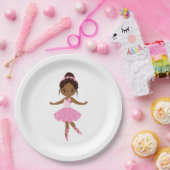 プリンセスバレリーナパーティープレート ペーパープレート (パーティー)