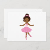 プリンセスバレリーナ インビテーションポストカード