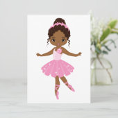 プリンセスバレリーナ サンキューカード (スタンド正面)