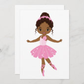 プリンセスバレリーナ サンキューカード (正面/裏面)