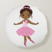 プリンセスバレリーナ ラウンドクッション (裏面)