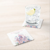 プリンセスバースデーパーティー、プリンセス城誕生日 ペーパーコースター (インサイチュ)