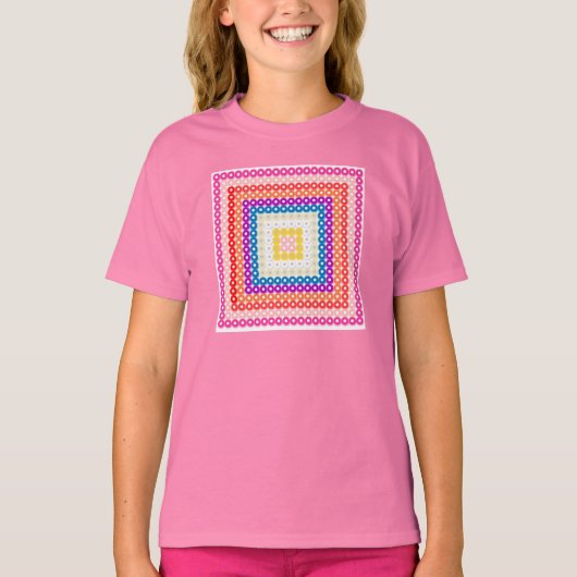 プリンセスパターン#105 - PrinterKids Tシャツ (正面)
