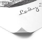 プリンセスパーソナライズされたクラウン ポスター (角)