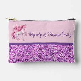 プリンセスパーソナライズされた鉛筆入れアクセサリーパウチ アクセサリーポーチ
