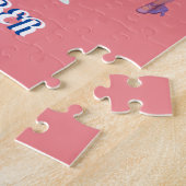 「プリンセスパーソナライズされた」 ジグソーパズル (側面)