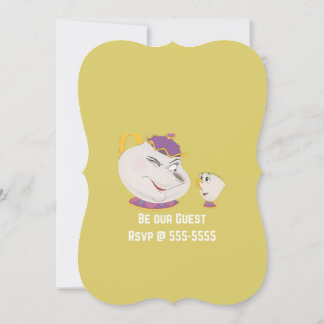 プリンセスパーティーの招待状 招待状