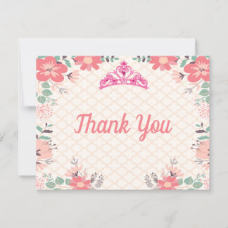 プリンセスパーティーサンキューカード サンキューカード