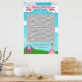 プリンセスパーティーフレーム支柱（フォトブース用） ポスター (キッチン)