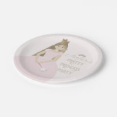 プリンセスパーティープレート ペーパープレート (アングル)