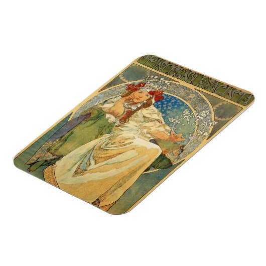 プリンセスヒヤシンス写真磁石 マグネット (左側)