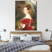 プリンセスビクトリア キャンバスプリント (インサイチュ (寝室))