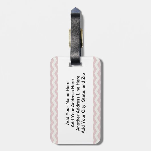 プリンセスビッグシスターブラウンヘア ラゲッジタグ (裏面縦)