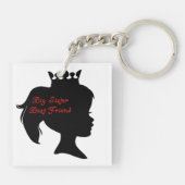 プリンセスビッグシスター最高のフレンド キーホルダー (裏面)